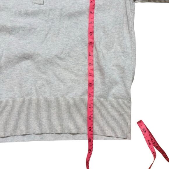 Everlane cotton Polo Heathered Gray Short Sleeve Medium - Picture 6 of 7